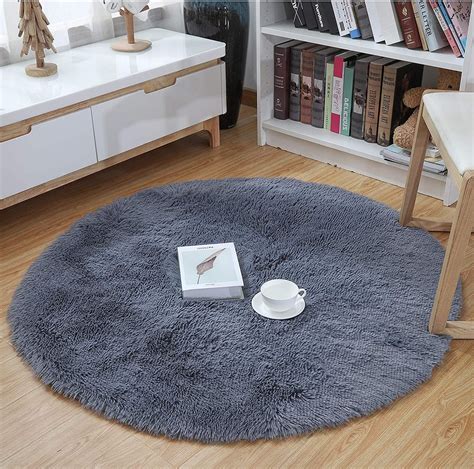 fluffy bedroom rugs|grey fluffy rugs for bedroom.